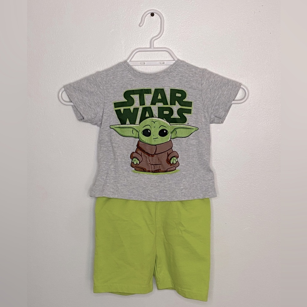 Baby Yoda 2 Piece Set T-shirt + Shorts 24 months